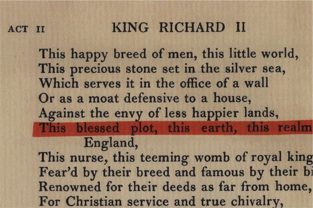 The Bard wine label image